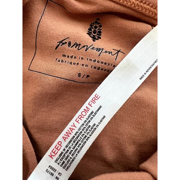 Free People Movement Strappy Tank Top - Brown & Pink, Small - Picture 7 of 7